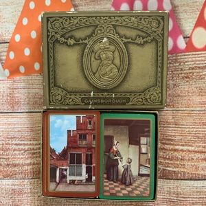 Vintage Gainsborough Playing Cards E.E. Fairchild